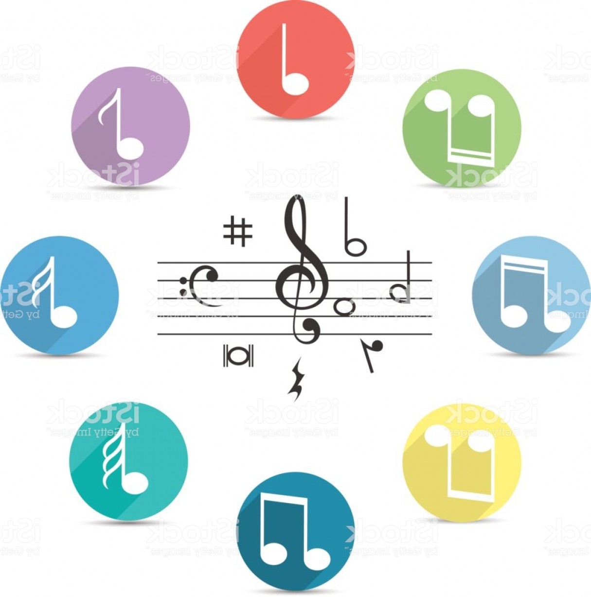 Music Notes Icon In Flat Style Isolated On Transparent Background 1215x1228 Music Notes Icon In Flat Style Isolated On Transparent Background