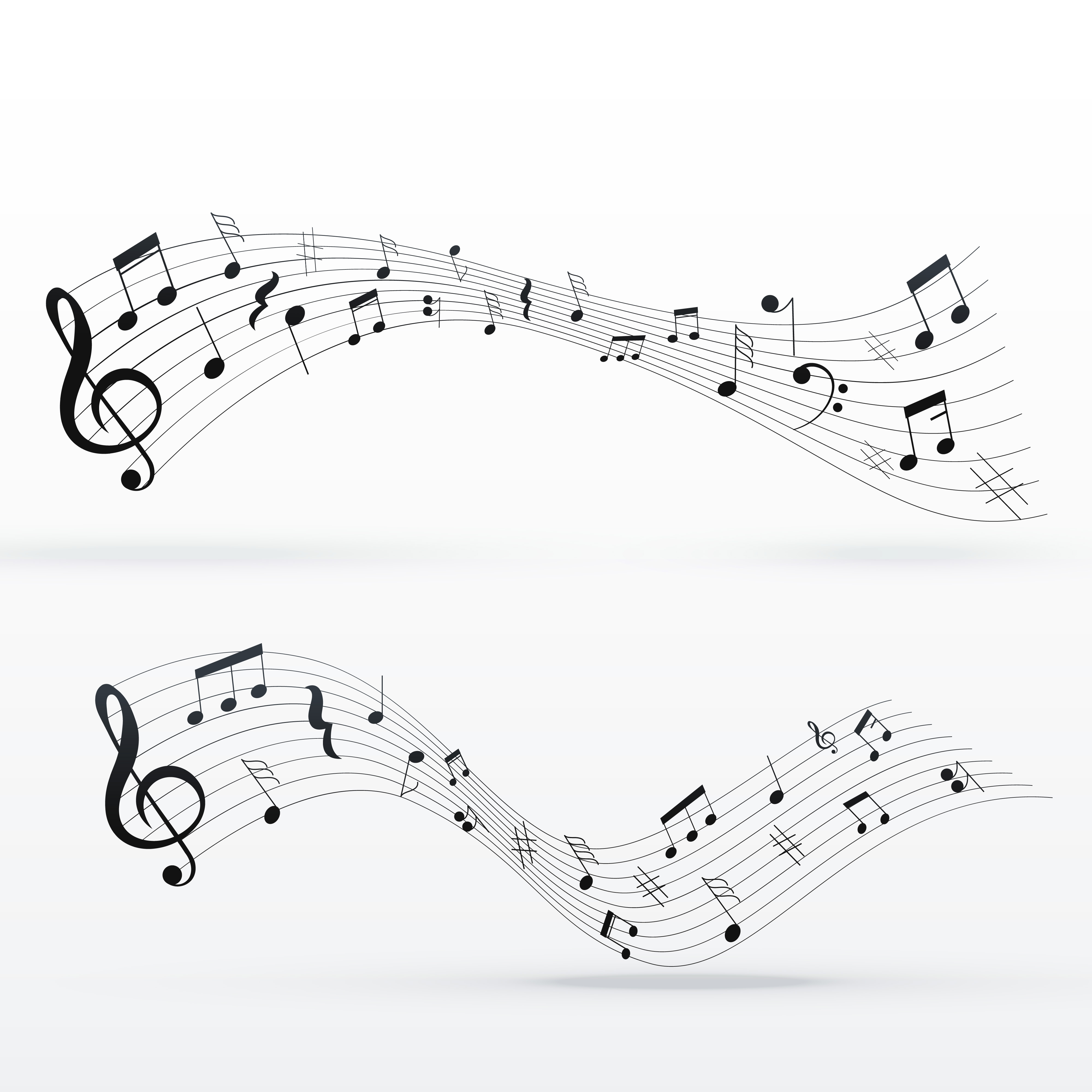 Music Notes Vector Art 4000x4000 Music Notes Vector Art