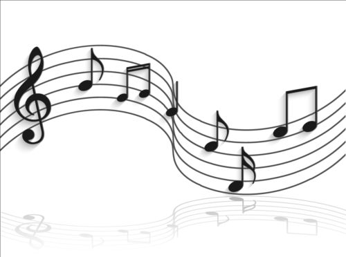 Music Notes Design Elements Set Vector Free Download 500x372 Music Notes Design Elements Set Vector Free Download