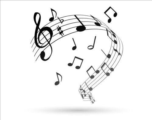 Music Notes Design Elements Set Vector Free Download 500x396 Music Notes Design Elements Set Vector Free Download