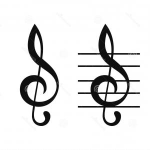 Treble Clef Music Note Vector Stock Image Wallkeeper 300x300 Treble Clef Music Note Vector Stock Image Wallkeeper