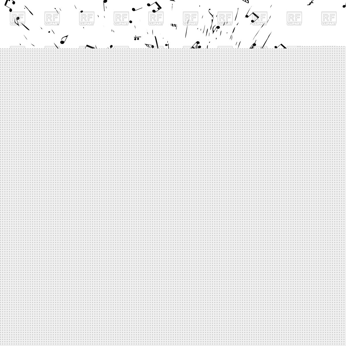 1200x1200 Grunge Background With Musical Notes Vector Image Of Backgrounds