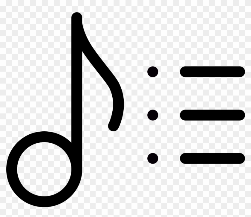 840x727 Multimedia Music Note Eighth List Bullets