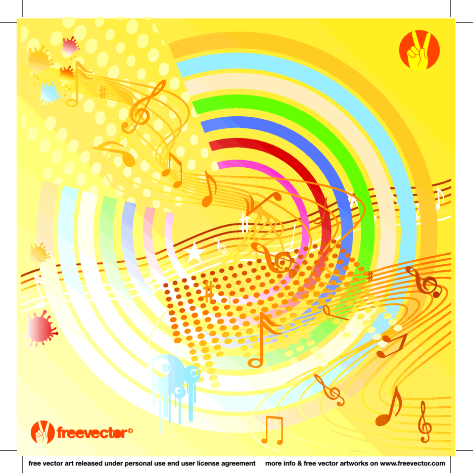 936x936 Music Notes Design Freevectors