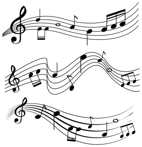 472x490 Seamless Design With Music Notes