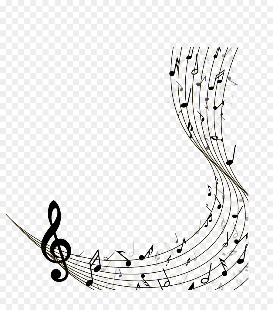 900x1020 Download Free Png Musical Note Staff Black Stave With Musical