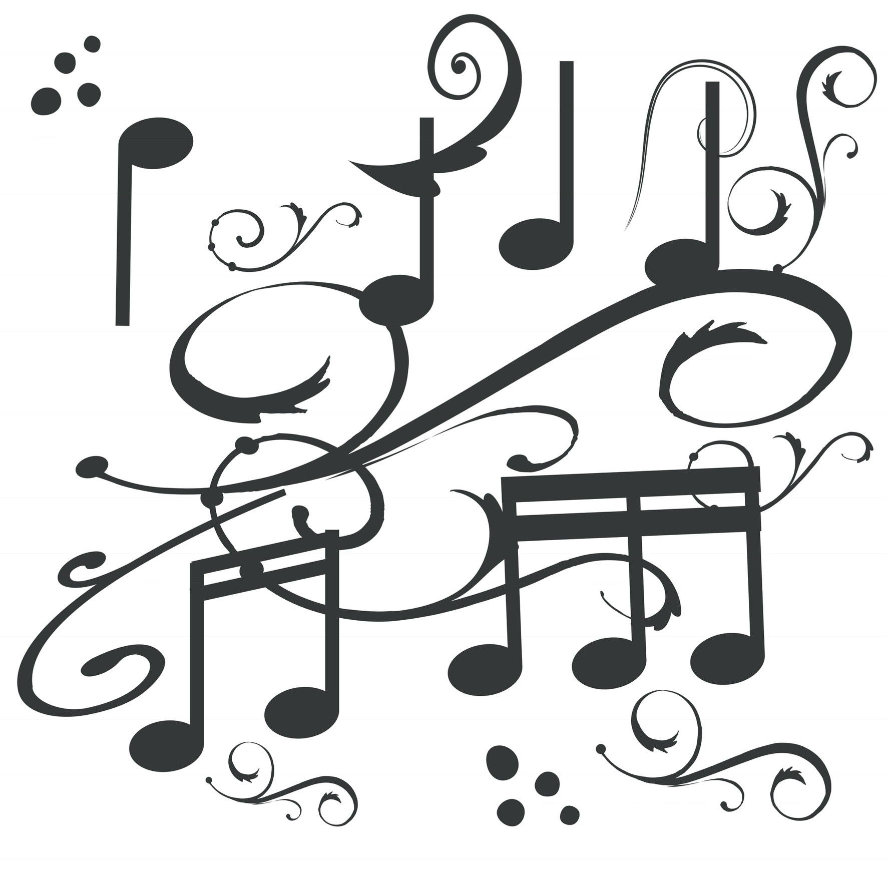 Music Notes Vector Free Download at Vectorified.com | Collection of ...