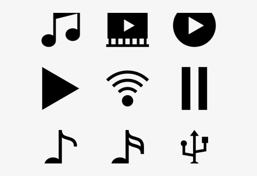 820x561 Music Note Vector