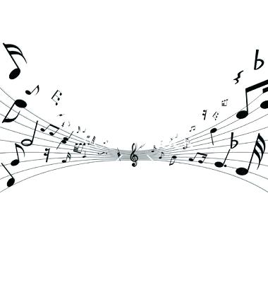 380x400 Music Notes Clip Art Borders Musical Notes Vector Art