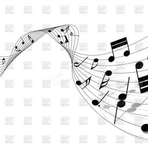 300x300 Best Hd Wavy Musical Notes Download Royalty Free Vector