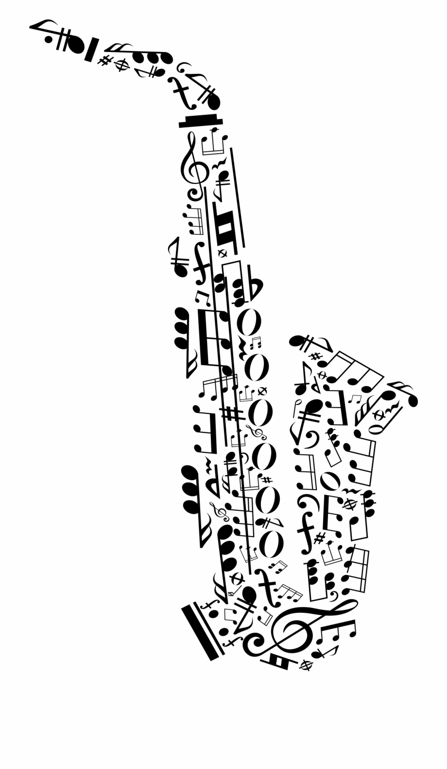 920x1581 Saxophone Musical Note Classical Transprent Png Free