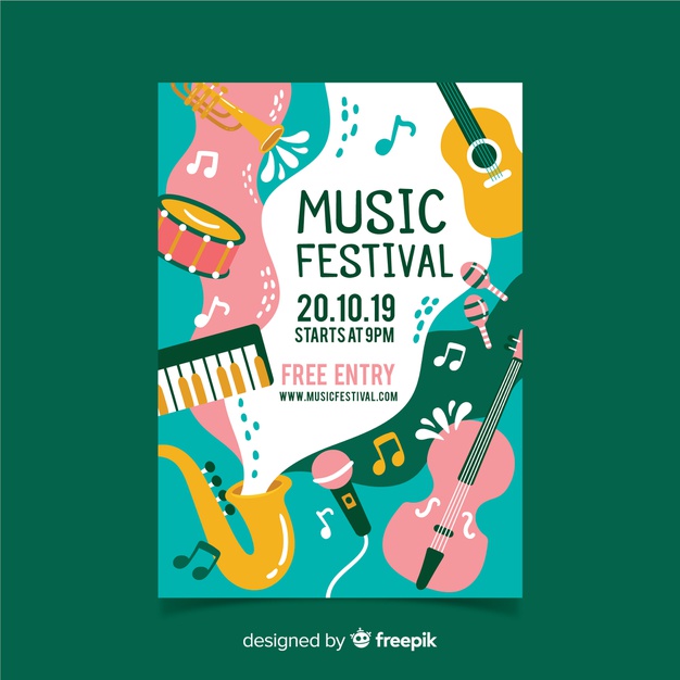 Music Poster Vector at Vectorified.com | Collection of Music Poster ...