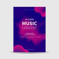 200x200 Music Poster Free Vector Art