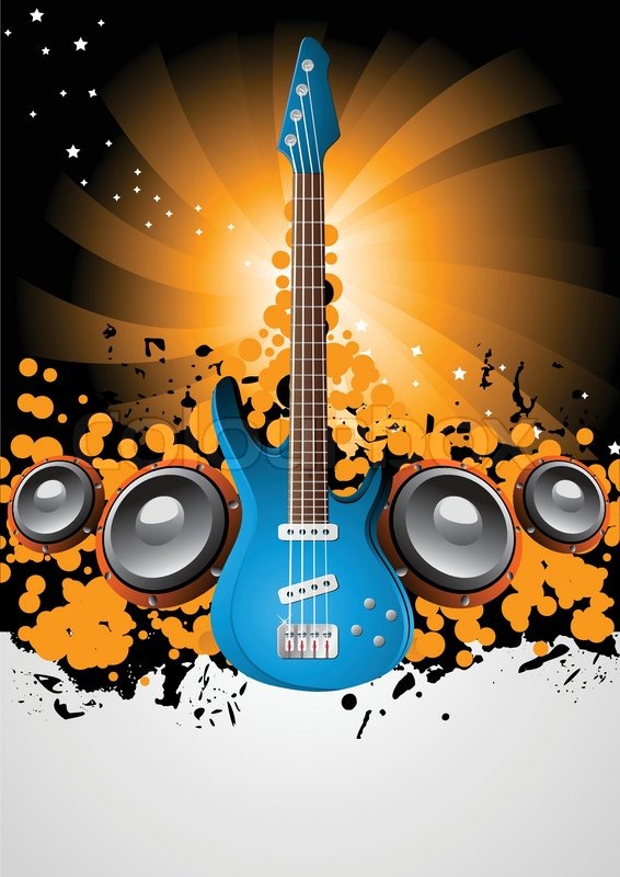 566x800 Vector Music Poster Clip Art Stock Vector Colourbox