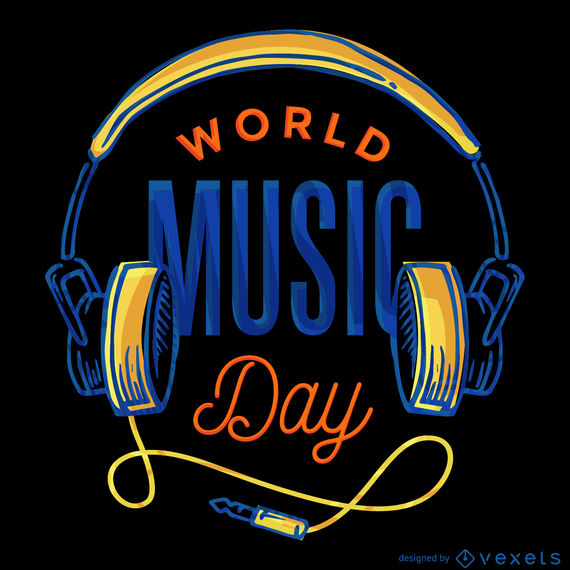 570x570 World Music Day Poster