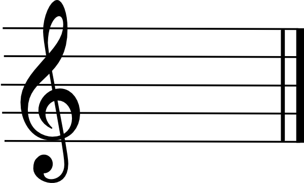 600x362 Music Staff Vector Clipart Images Gallery For Free Download