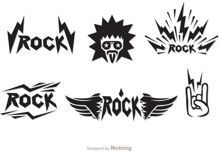 Rock Music Symbols Vectors 700x490 Rock Music Symbols Vectors