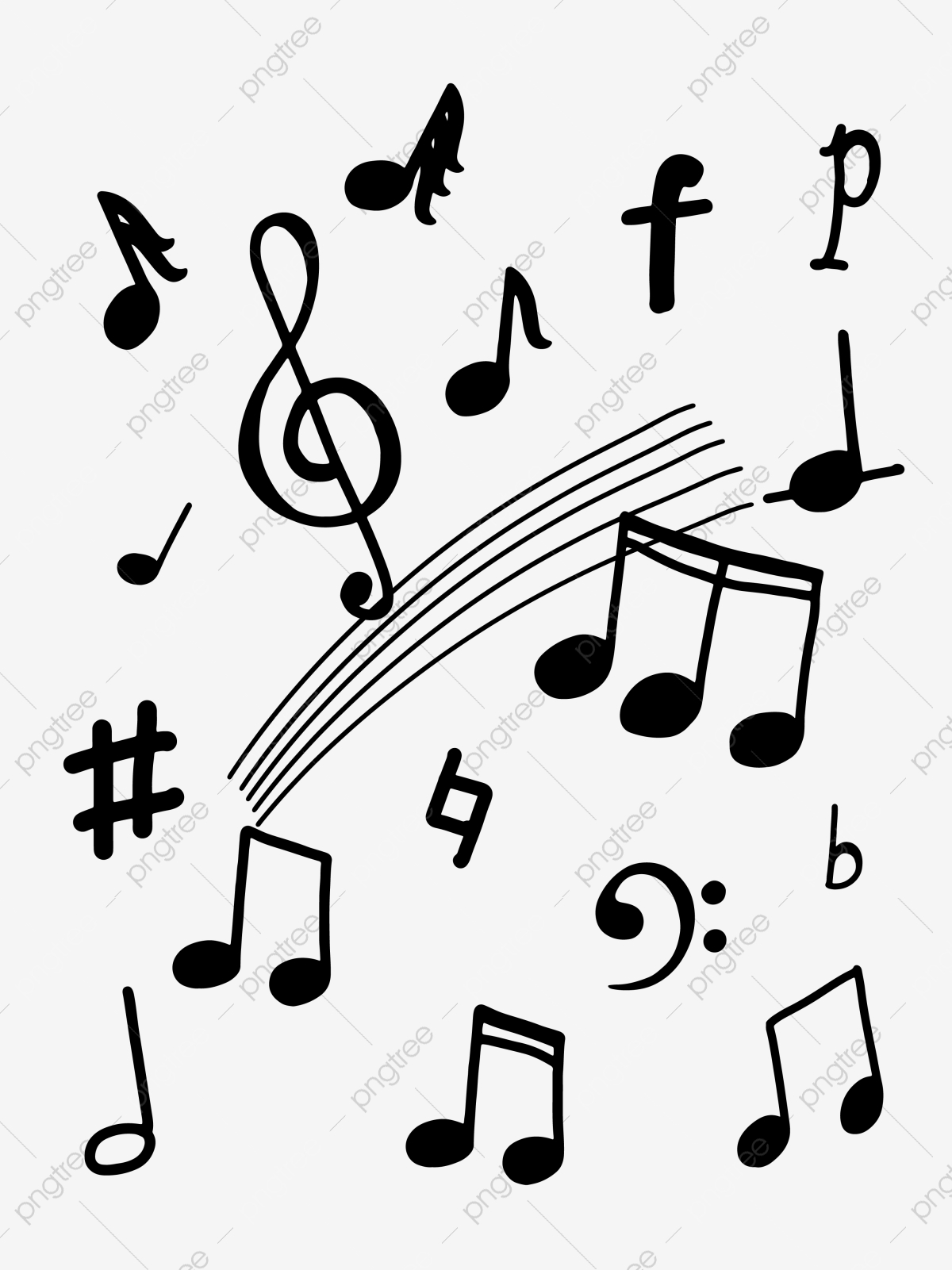 Simple Black And White Editable Music Symbol Icon For Commercial 1200x1601 Simple Black And White Editable Music Symbol Icon For Commercial