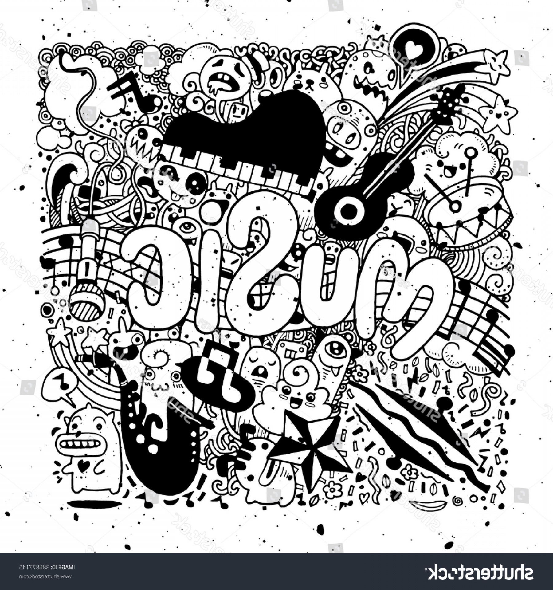 1800x1920 Music Vector Drawings Boozeworthy