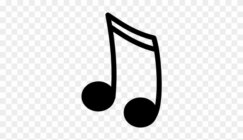 840x485 Music Note Vector Graphic Clipart