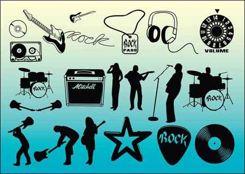 500x355 Music Clip Art Sets Of Free Vector Graphics To Download