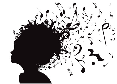 500x360 Music Note And People Vector Free Download