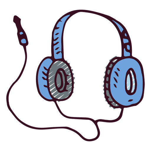 Music Doodle Earphones 512x512 Music Doodle Earphones