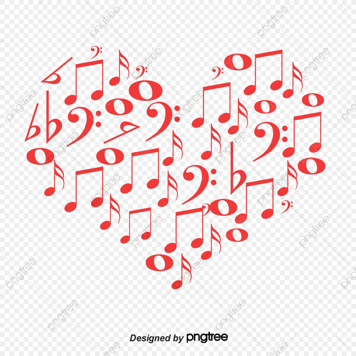 Vector Red Music Notes Love Decoration, Music Vector, Love Vector 1200x1200 Vector Red Music Notes Love Decoration, Music Vector, Love Vector