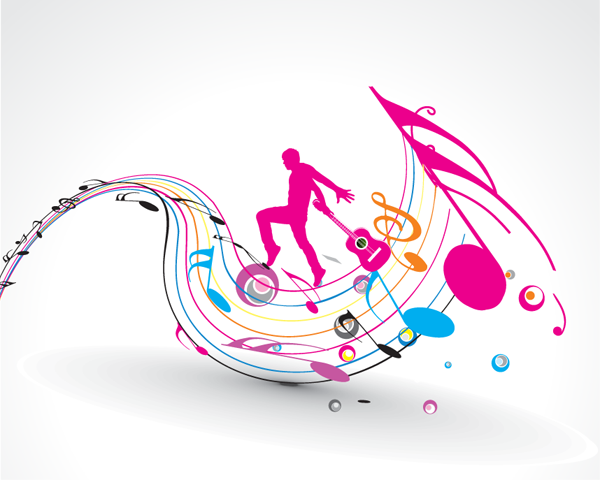 Vector Music Theme Free Vectors Ui Download 600x480 Vector Music Theme Free Vectors Ui Download