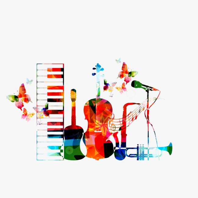 Colorful Music Material, Music Vector, M 650x652 Colorful Music Material, Music Vector, M