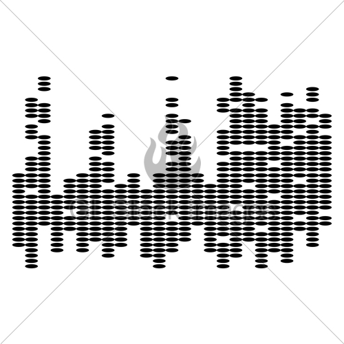 500x500 Equalizer Music Sound Wave Vector Symbol Icon Design Gl Stock