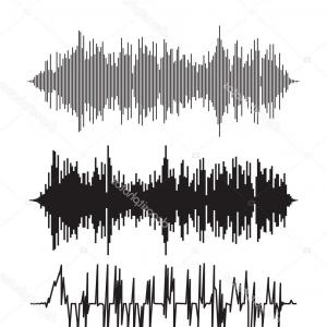 300x300 Music Sound Waves Vector Pulse Abstract Digital Frequency Track