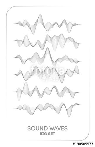 325x500 Sound Wave Vector Vector Music Voice Vibration, Song Waveform