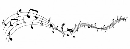 425x162 Vector Music Wave Vector Art