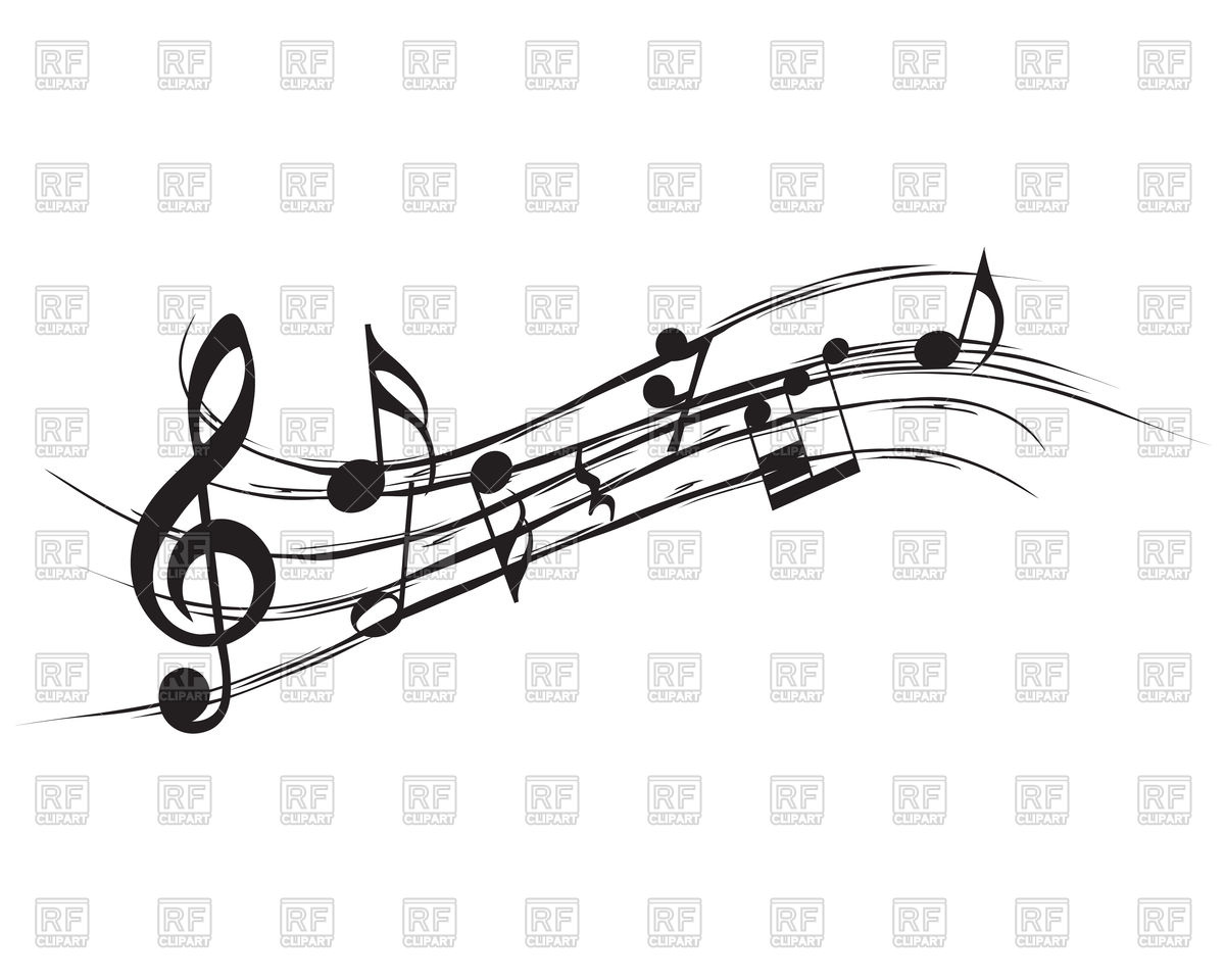 1200x960 Background With Musical Notes Wave Vector Image Of Backgrounds