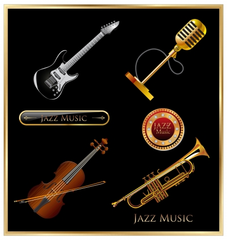 442x468 Jazz Music Instrument Vectors Stock In Format For Free Download