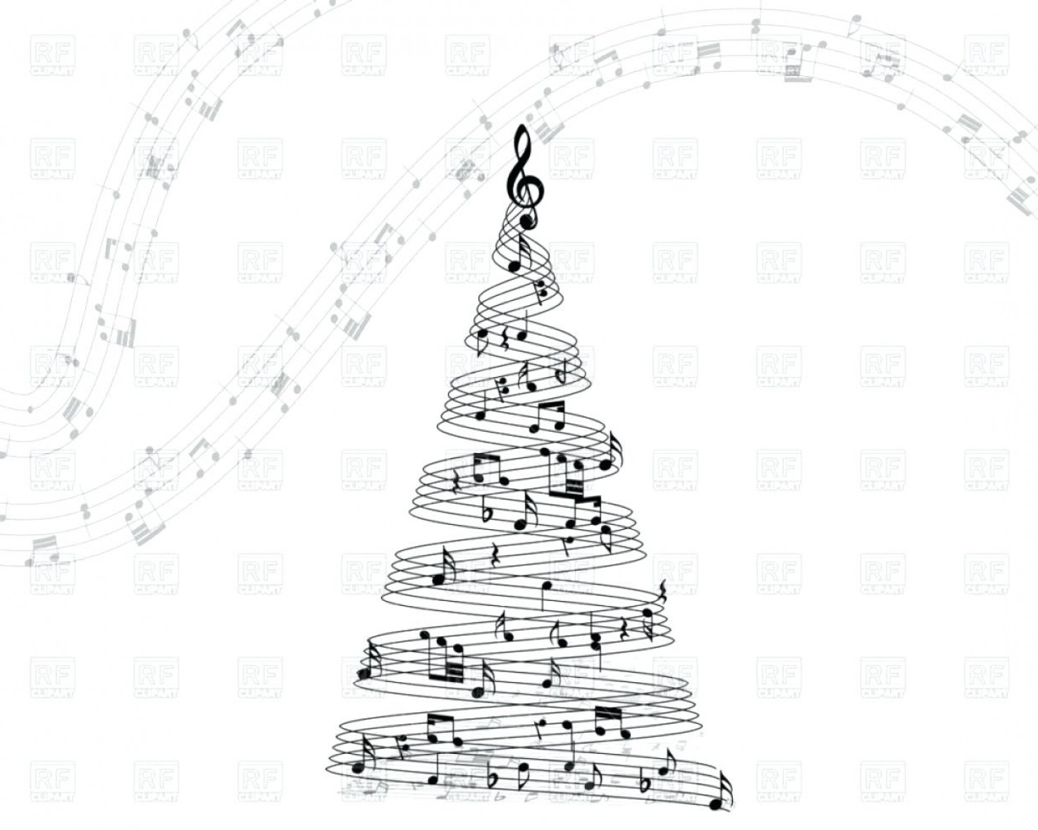 1473x1178 Free Vector Musical Notes And Staff Studiogrfx