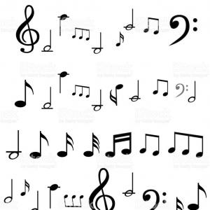 300x300 Best Hd Wavy Musical Notes Download Royalty Free Vector