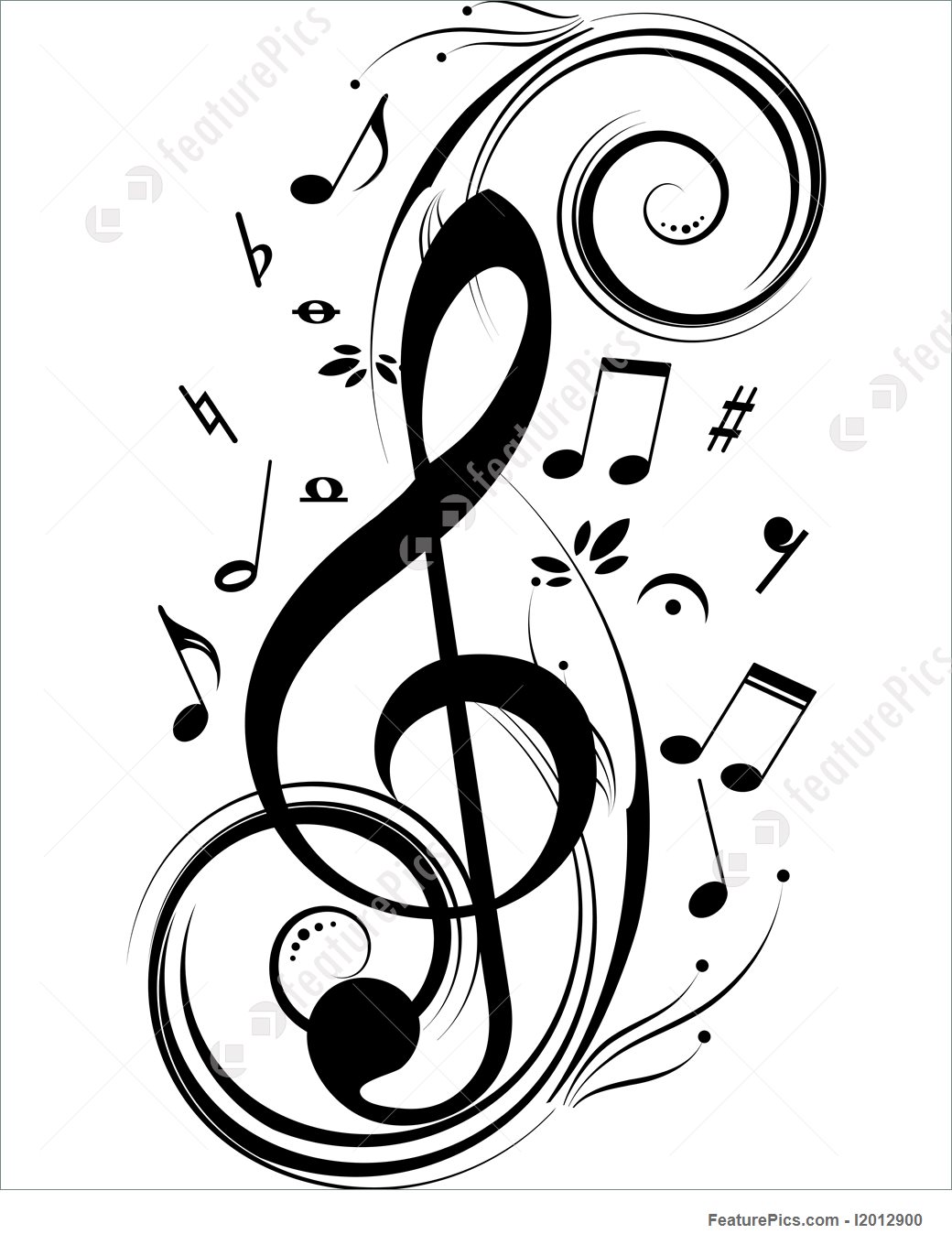 1040x1360 Music Vector Music Notes