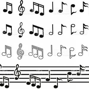 300x300 Best Hd Wavy Musical Notes Download Royalty Free Vector