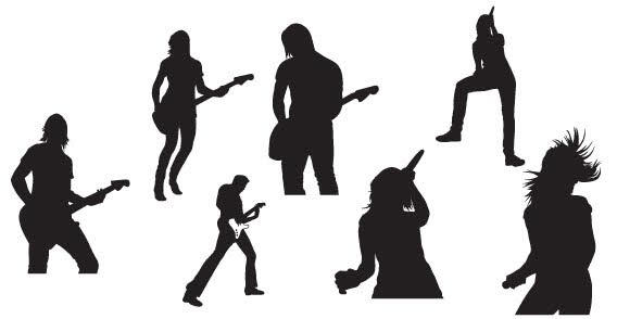 568x294 Music Silhouettes