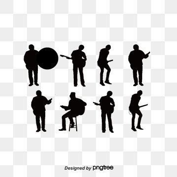 360x360 Musician Silhouette Png, Vector, And Clipart With Transparent