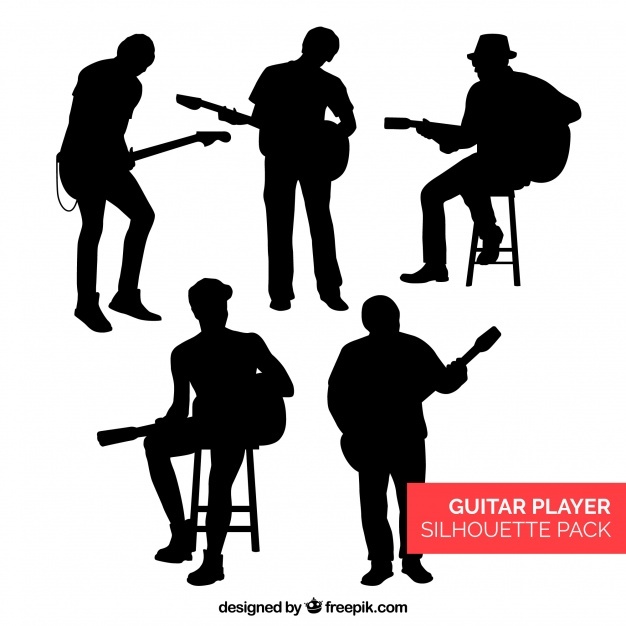 626x626 Musician Silhouette Vectors, Photos And Free Download