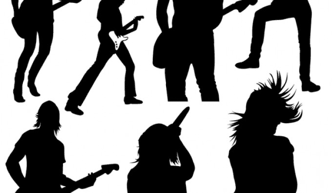 680x395 Musicians Silhouettes Vectorish