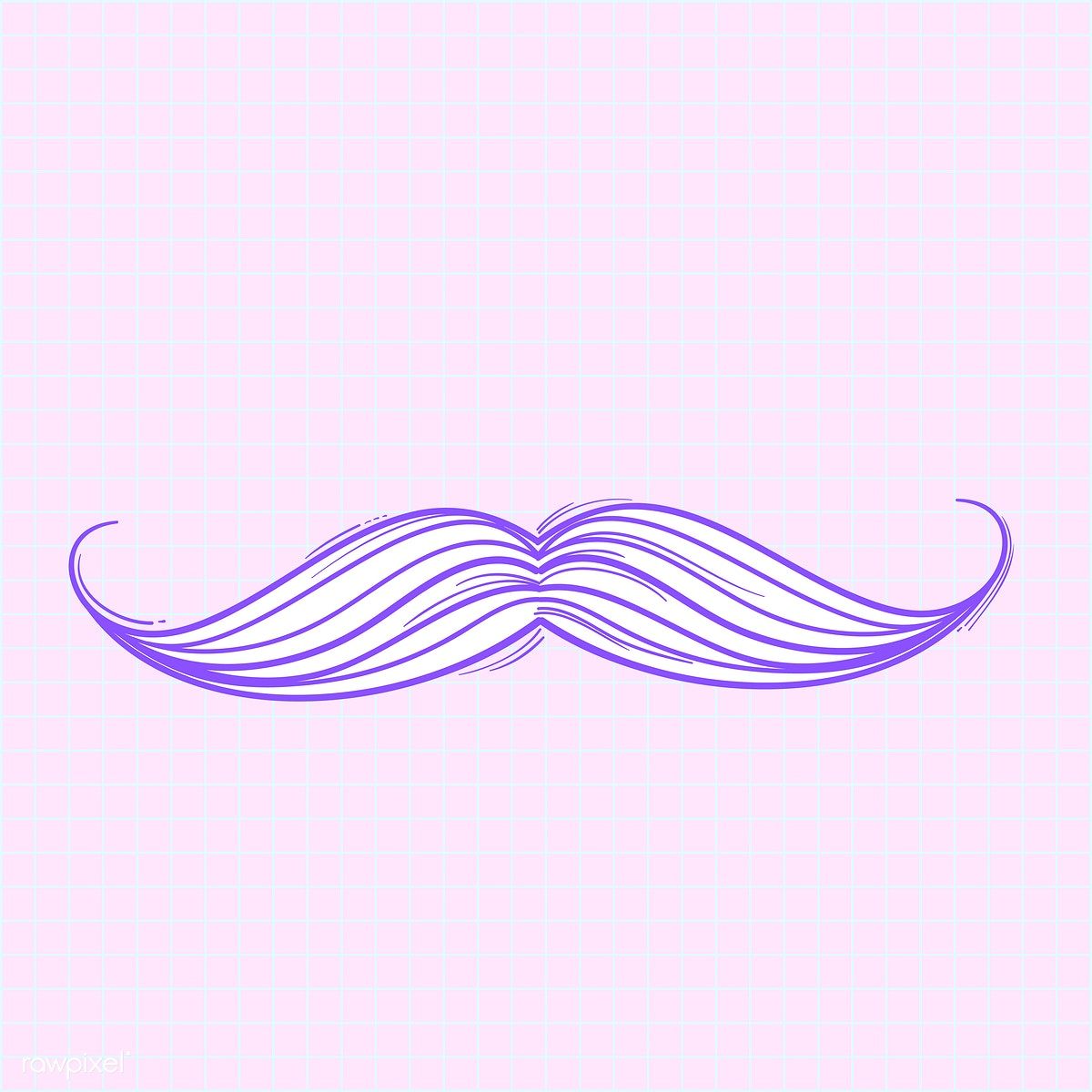 1200x1200 Vector Of Mustache Icon Free Image