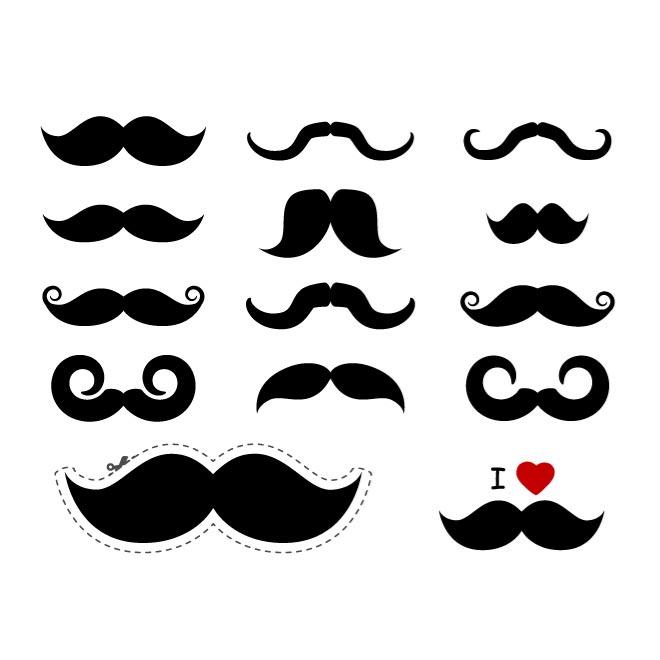 660x660 Mustache Vector Pack Free Vectors Ui Download