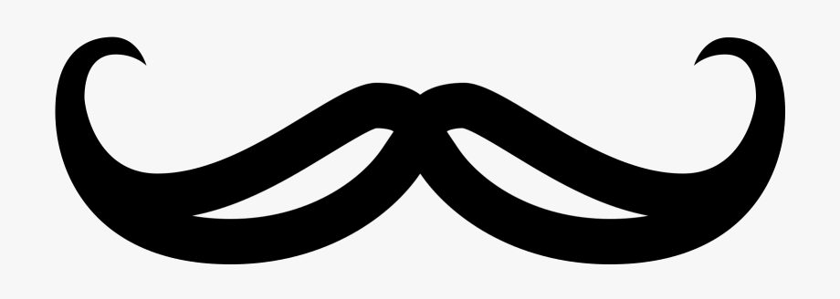 920x328 Mustache Vector Png