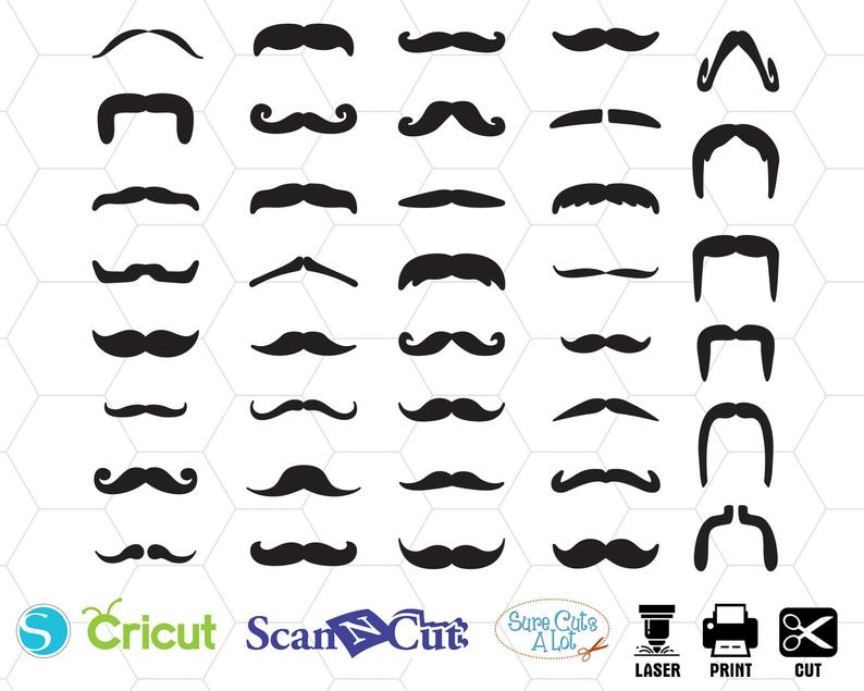 794x635 Mustache Mustache Clipart Mustache Vector Moustache Etsy
