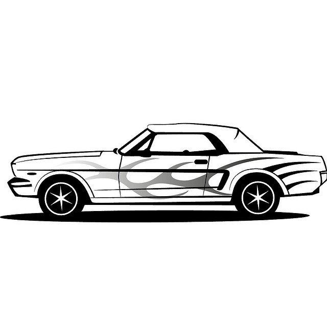 Mustang Car Vector