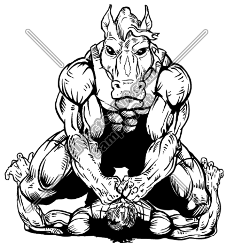 Mustang Horse Clipart And Vectorart Sports Mascots 483x500 Mustang Horse Clipart And Vectorart Sports Mascots